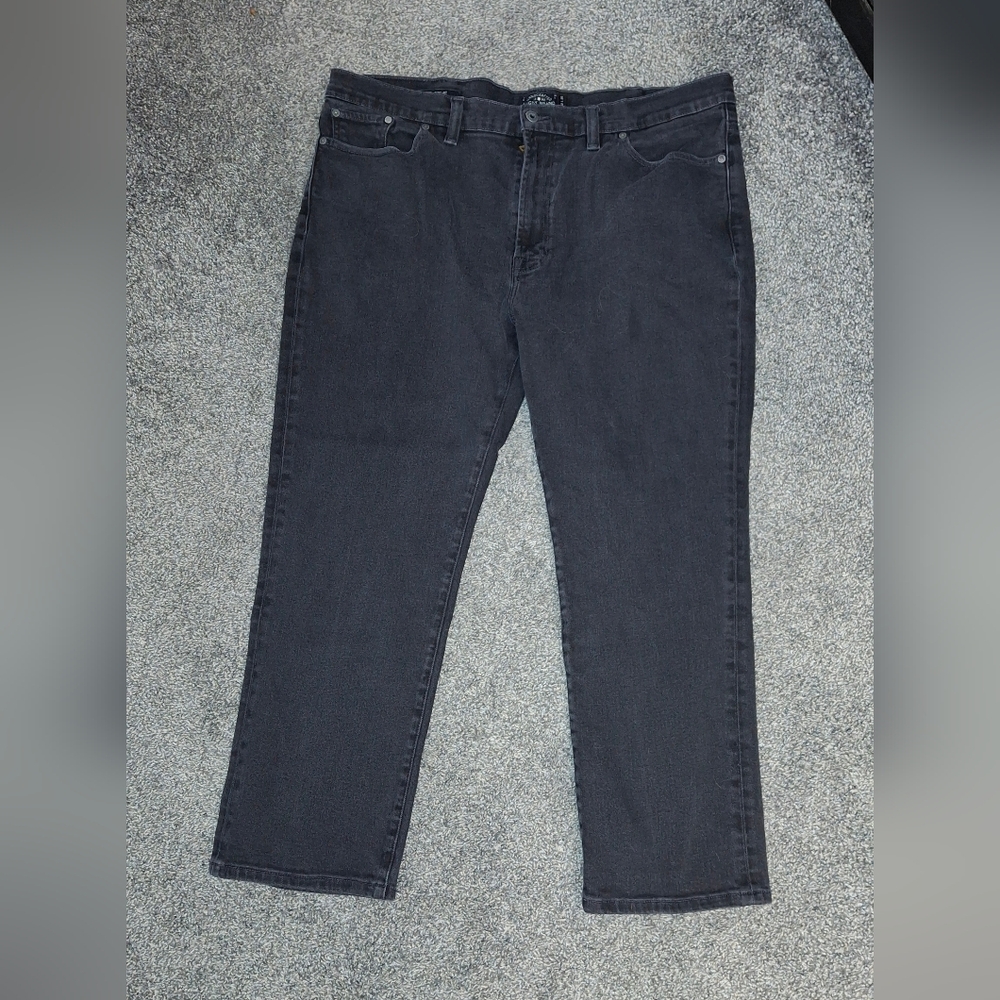 Lucky Brand Men's Dark Charcoal Athletic Fit Jeans 42x30